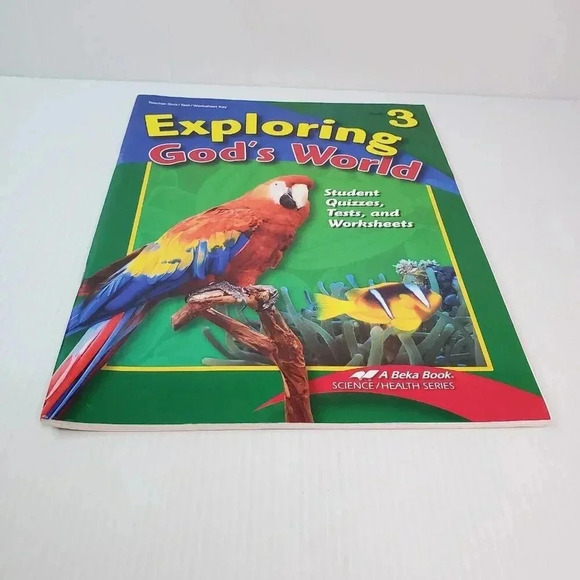 A Beka Exploring God's World Quiz, Text, and Worksheet Key Grade 3 - 4th Edition - Picture 4 of 8